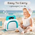 thumbnail image 3 of Foldable Baby Bath Tub with Soft Cushion - Portable Collapsible Bathtub for Newborns 0-24 Months, Infant Toddler Travel Bath, 3 of 5