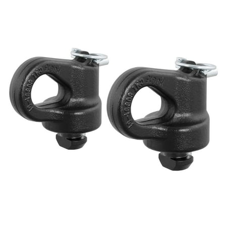 - CURT Mfg 60691 Wiring OEM-Compatible Gooseneck Safety Chain Anchors for GM - Fits GM pickup trucks with factory tow packages