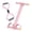 Pink, variant on Rodiuiu Pedal Resistance Band with Handle 6-Tube Pedal Ankle Puller Elastic Sit-up Pull Rope Men Women Yoga Pedal Workout Band Exercise Equipment