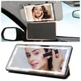 thumbnail image 1 of Espejo de tocador con visera para auto Automiim con LED y 3 modos de luz, 1 of 9