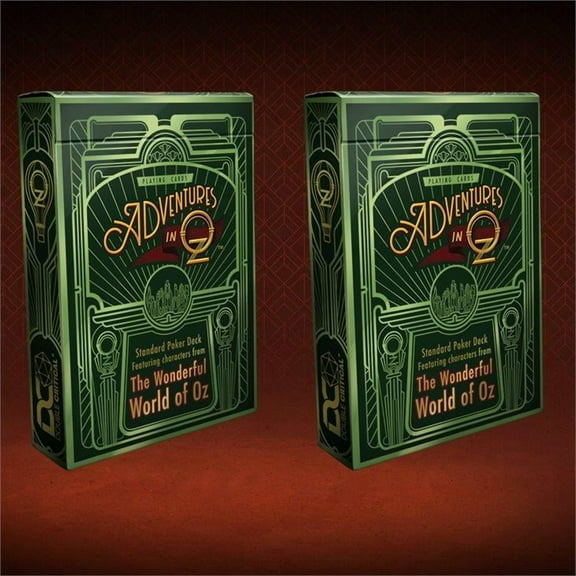 Adventures in (wizard of) Oz: MetalLuxe Collector Poker Playing Cards