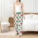 thumbnail image 4 of Balery Retro bows Pantalones de pijama para mujer, pijamas ultraligeros, pantalones de estar por casa-Small, 4 of 6