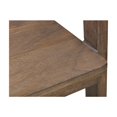 thumbnail image 5 of Taran Designs Maria Solid Wood Arm Chair in Dark Brown (Set of 1), 5 of 6