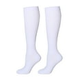 thumbnail image 1 of MesaSe Women Solid Color Sports Compression Stockings Cycling Running Knee Length Socks, 1 of 11