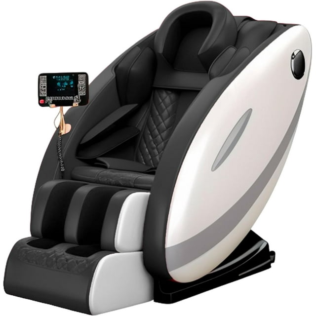 Sillón de Masaje Bluelander Gravedad Cero Terapéutico de Cuerpo completo negro