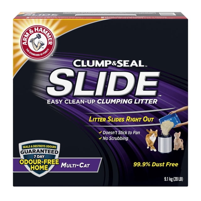 Litière agglomérante pour chats multiples Arm & Hammer Slide, 9,1 kg