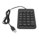 thumbnail image 2 of Teclado numérico para computadora portátil, teclado numérico 23 Teclado numérico completo Teclado numérico USB Experiencia incomparable, 2 of 8