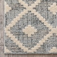 thumbnail image 6 of Well Woven Ainsley Grey Diamond Trellis Geometric Tribal Area Rug 8x10 (7'10" x 9'10"), 6 of 8