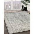 thumbnail image 3 of Ahgly Company Machine Washable Indoor Rectangle Traditional Grey Gray Area Rugs, 6' x 9', 3 of 7