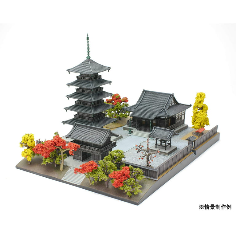 Building Collection Kenkore 030-4 Temple C4 Five-storied Pagoda Diorama  Supplies 