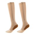thumbnail image 1 of Chaussettes de Compression Hommes Femmes Haute Qualité Anti-Fatigue, 1 of 4