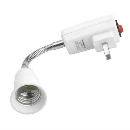 

Bulb Socket Light Adaptor Light Bulb Converter Light Socket Switch Lamp Base Holder US Holder Bulb Flexible Extension Holder