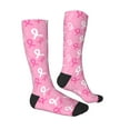 thumbnail image 3 of Balery Breast Cancer Awareness (3) Fun Novelty Socks Men'S Women'S Crew Socks Funny Crazy Novelty Socks Quirky And Cool Socks, 3 of 9