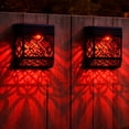 thumbnail image 5 of Shadow Cast Wall-Mounted Solar Lights-Set of 2, 5 of 7