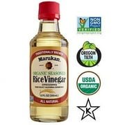 Marukan Rice Vinegar Organic Seasoned, 12.0 FL OZ