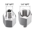 thumbnail image 3 of Adaptador reductor de accesorios de tubería Uxcell 1/8" NPT macho x 1/4" NPT hembra de acero inoxidable, 3 of 5