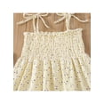 thumbnail image 5 of Gureui Toddler Infant Baby Girls Spaghetti Strap Dress,Floral Print Casual Bandage Sleeveless Summer Dress Party Wear, 5 of 8