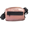 thumbnail image 2 of Bolsa crossbody marca Luxo Brand modelo UNIBELLA, color rosa material Nylon metalizado, 2 of 5