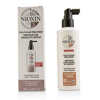 Nioxin Diameter System 3 Scalp & Hair Treatment (colored Hair, Light Thinning, Color (Best Scalp Treatment For Thinning Hair)
