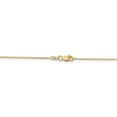 thumbnail image 4 of 14k Yellow Gold .8mm Box Chain Necklace Pendant Charm, 4 of 9