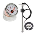 thumbnail image 1 of 52mm Fuel Level Gauge Car Meter Oil Tank Indicator With Red Color Backlight For Fuel Level Sensor 150/200/250/275/300mm 0-190ohm ,Suits Most Tanks, 1 of 7