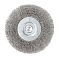 thumbnail image 4 of DOLITY Brosse de Polissage Brosses à Roue pour Perceuse Outil Rotatif 75mm 0.15mm, 4 of 7