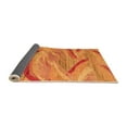thumbnail image 2 of Ahgly Company Indoor Rectangle Oriental Orange Modern Area Rugs, 8' x 12', 2 of 4