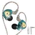 thumbnail image 1 of QKZ ZX3 Auriculares por cable Reducción de ruido portátil In-Ear auriculares Voz Llamada Ejercicio Auricular caminante con cubierta de silicona Cian con micrófono Speravity EL014469-08B, 1 of 7