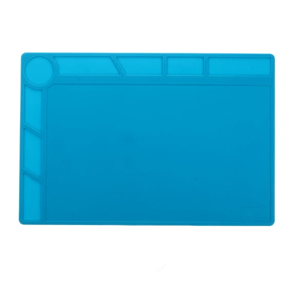 Almohadilla de trabajo de aislamiento de calor Estación de trabajo de estera de silicona resistente al calor