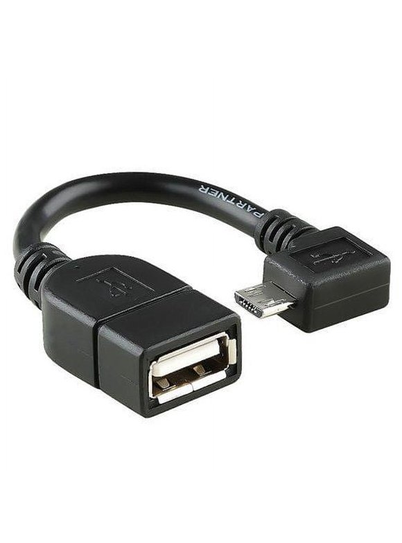 2 Pack Micro-USB Male to USB 2.0 Female Host OTG Adapter Cable for Nexus 7