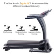 thumbnail image 2 of 43.3" x 15.7" Motorized Treadmill Fitness Health Running Machine Equipment, 2 of 9