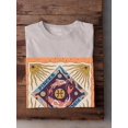 thumbnail image 3 of Pisces Zodiac Ethnic Style T-Shirt Men -Image by Shutterstock, Male x-Large, 3 of 4