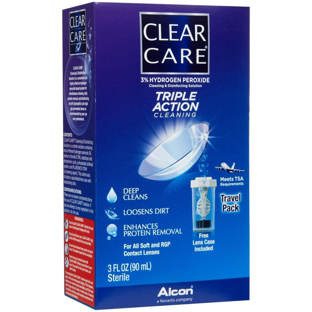 Alcon Clear Care Triple Action Cleaning and Disinfecting Solution