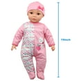 thumbnail image 2 of Little Darlings: 19" Cuddle Baby - Pink Kitty - Talking Baby Doll Set w/ Accessories, Makes 6 Different Baby Sounds, 2 of 7