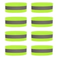 thumbnail image 1 of 8Pcs Reflective WristBands . High Visibility Safety Reflective Gear for Running, Night Walking and Cycling., 1 of 5