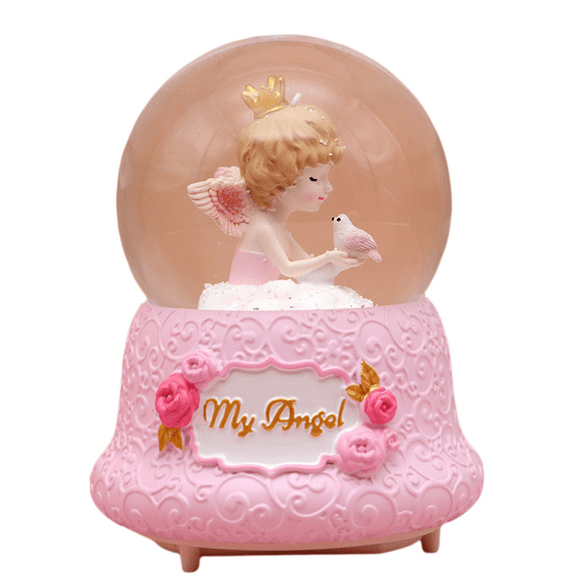 Music box - love angel gift for girlfriend's wife, girl's birthday, Christmas, Valentine's Day anniversary music box