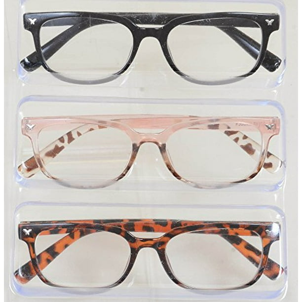 Steve Madden Reading Glasses 3 Pack Readers +1.50