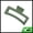 Green, variant on Unique Bargains Rectangle Frosted Hair Clips Home Decoration and Daily Styling Purple