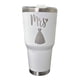 thumbnail image 4 of Set de 2 termos de acero inoxidable, Mr y Mrs 30 Oz, 4 of 7