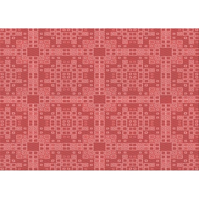 Ahgly Company Tapis d'Intérieur Rectangulaires Transitionnels Rouges Lavables à la Machine, 2 Pieds x 5 Pieds