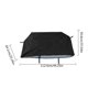 thumbnail image 2 of KDJ for Weber Q3000 Q2000 BBQ Grill Cover, Black Waterproof Outdoor Protector, Heavy-Duty Polyester, Fade & UV Resistant, Fits for Weber Q2000/Q3000 Stationary Cart, 112.4 x 64.1 x 95.6cm, 2 of 10