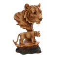 thumbnail image 1 of unison gifts MMH-461 9.5 INCH Tiger Scene, Multicolor, 1 of 6