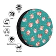 thumbnail image 4 of Gukieu Funny Christmas Deer Print Car Tire Cover, Adjustable Waterproof and Dustproof Tire Protection Cover, Suitable for SUV, Truck, Van-16 inch, 4 of 6