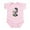Petal Pink, variant on CafePress - Vampire Evil Clown Infant Bodysuit - Baby Light Bodysuit, Size Newborn - 24 Months