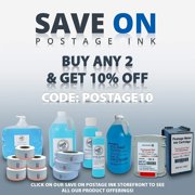 Save On Postage Ink Compatible PB 745-1 Direct Thermal Labels 4 X 6 Genuine Compatible (4 Rolls)