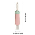 thumbnail image 3 of Upgraded 3 in 1 Cup Lid Cleaning Brush, 2025 New Multifunctional Lid Cleaner Brush, Bottle Cup Lid Detail Brush, Portable Crevice Cleaning Brush Straw Cleaning Tool for Baby Bottle Tight Spaces, 3 of 9