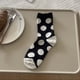 thumbnail image 1 of Zhuge 10 pares de calcetines finos de algodón para mujer, calcetines de algodón suave para mujer por encima del tobillo (A10), 1 of 2