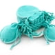 thumbnail image 3 of GOOHOCHY Bolsas de cordón de almacenamiento de franela de bolsa de joyería de calabaza de 6 piezas para aretes de anillo Bolsas de dulces Bolsas de regalo (7x9 Lake Blue), 3 of 7