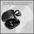 thumbnail image 3 of Methold Auriculares con IA y traducción real. Compatibles con 156 sonidos. Ideales para oficinas, salas de conferencias, negocios y Relojes inteligentes blanco, 3 of 3