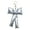 keychain-Silver, variant on Stylish Bowknot Keyring Accessory Cute Pearl Bows Pendant Backpack Decorations Bag Charm for Handbag Wallet